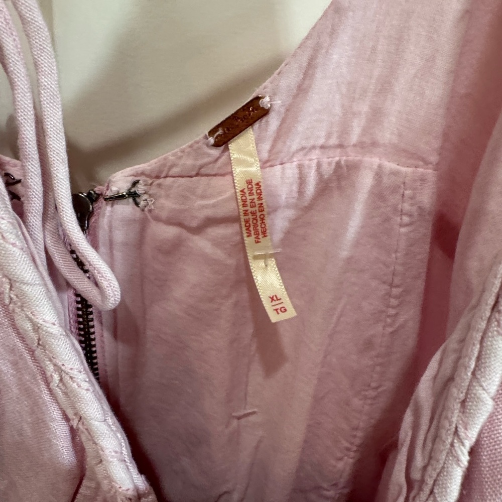 Free People Light Pink Mini Dress - Picture 4 of 5